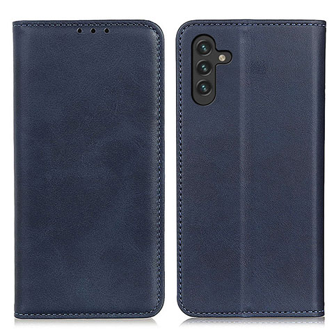 Handytasche Stand Schutzhülle Flip Leder Hülle A02D für Samsung Galaxy A04s Blau