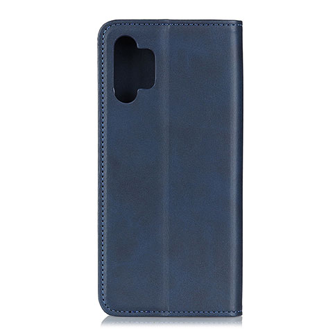 Handytasche Stand Schutzhülle Flip Leder Hülle A02D für Samsung Galaxy A32 4G Blau