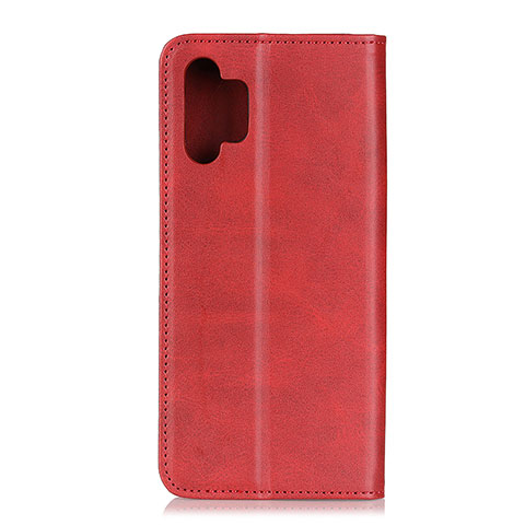 Handytasche Stand Schutzhülle Flip Leder Hülle A02D für Samsung Galaxy A32 5G Rot
