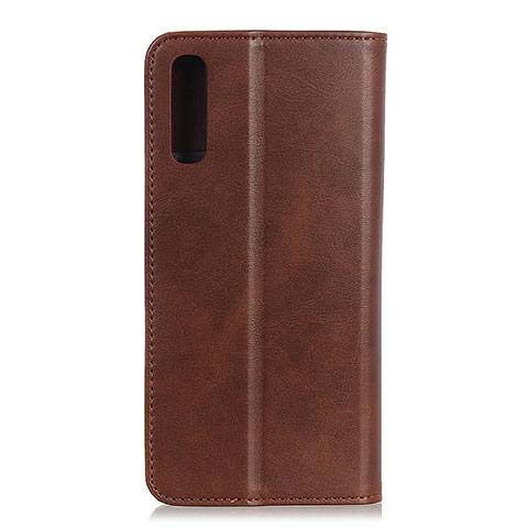 Handytasche Stand Schutzhülle Flip Leder Hülle A02D für Samsung Galaxy M02 Braun