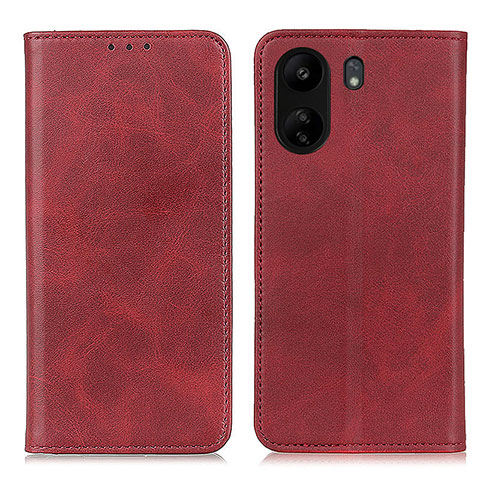 Handytasche Stand Schutzhülle Flip Leder Hülle A02D für Xiaomi Poco C65 Rot