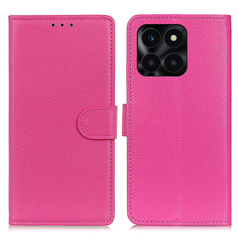 Handytasche Stand Schutzhülle Flip Leder Hülle A03D für Huawei Honor X6a Pink