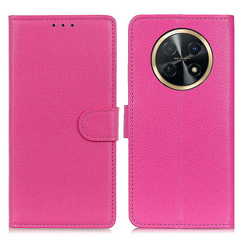 Handytasche Stand Schutzhülle Flip Leder Hülle A03D für Huawei Nova Y91 Pink