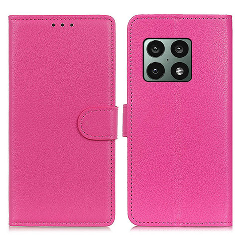 Handytasche Stand Schutzhülle Flip Leder Hülle A03D für OnePlus 10 Pro 5G Pink