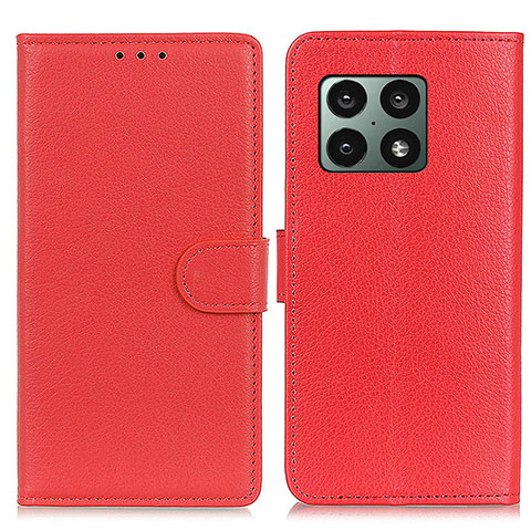 Handytasche Stand Schutzhülle Flip Leder Hülle A03D für OnePlus 10 Pro 5G Rot