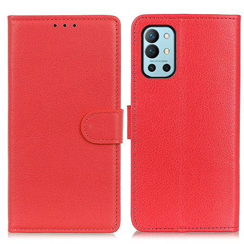 Handytasche Stand Schutzhülle Flip Leder Hülle A03D für OnePlus 9R 5G Rot