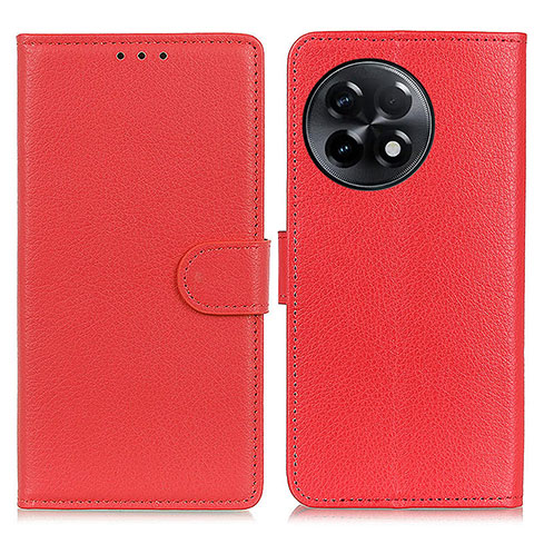 Handytasche Stand Schutzhülle Flip Leder Hülle A03D für OnePlus Ace 2 5G Rot