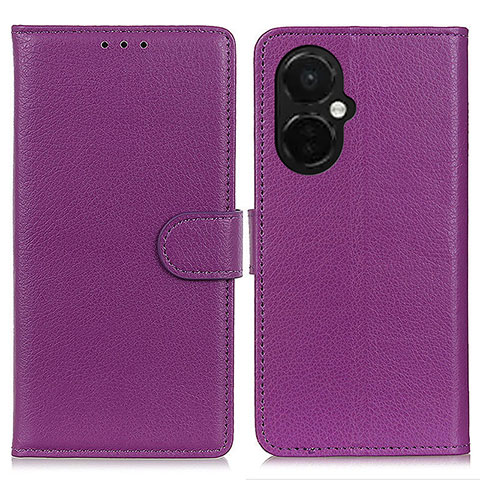 Handytasche Stand Schutzhülle Flip Leder Hülle A03D für OnePlus Nord CE 3 5G Violett