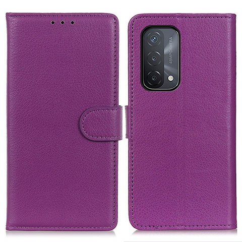 Handytasche Stand Schutzhülle Flip Leder Hülle A03D für OnePlus Nord N200 5G Violett