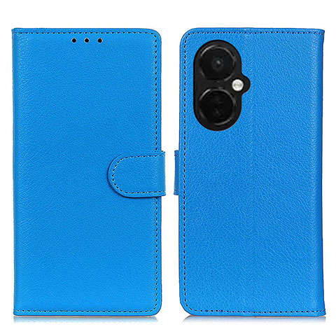 Handytasche Stand Schutzhülle Flip Leder Hülle A03D für OnePlus Nord N30 5G Hellblau