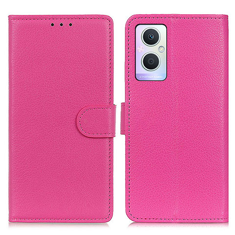 Handytasche Stand Schutzhülle Flip Leder Hülle A03D für Oppo A96 5G Pink