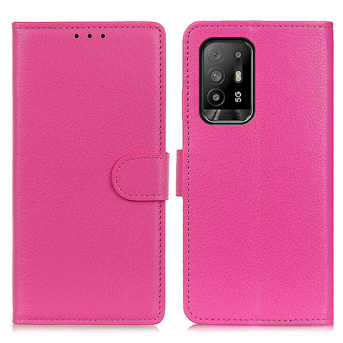 Handytasche Stand Schutzhülle Flip Leder Hülle A03D für Oppo F19 Pro+ Plus 5G Pink