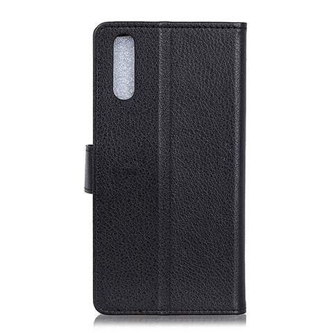 Handytasche Stand Schutzhülle Flip Leder Hülle A03D für Samsung Galaxy A02 Schwarz