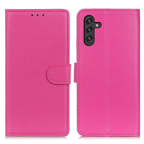 Handytasche Stand Schutzhülle Flip Leder Hülle A03D für Samsung Galaxy A04s Pink