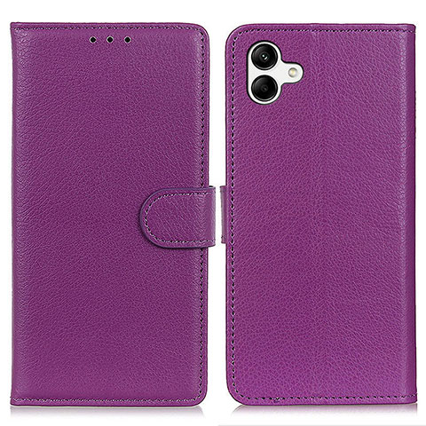 Handytasche Stand Schutzhülle Flip Leder Hülle A03D für Samsung Galaxy A05 Violett