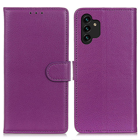 Handytasche Stand Schutzhülle Flip Leder Hülle A03D für Samsung Galaxy A13 4G Rot