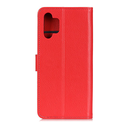 Handytasche Stand Schutzhülle Flip Leder Hülle A03D für Samsung Galaxy A32 5G Rot