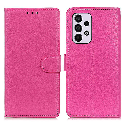 Handytasche Stand Schutzhülle Flip Leder Hülle A03D für Samsung Galaxy A33 5G Pink