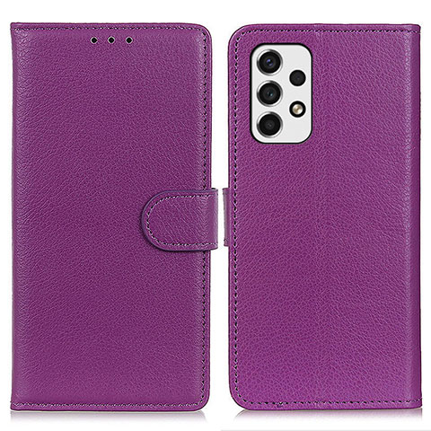 Handytasche Stand Schutzhülle Flip Leder Hülle A03D für Samsung Galaxy A53 5G Violett