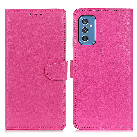 Handytasche Stand Schutzhülle Flip Leder Hülle A03D für Samsung Galaxy M52 5G Pink