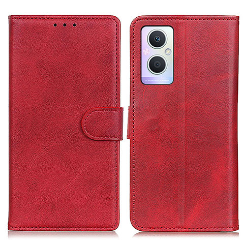 Handytasche Stand Schutzhülle Flip Leder Hülle A04D für Oppo F21 Pro 5G Rot