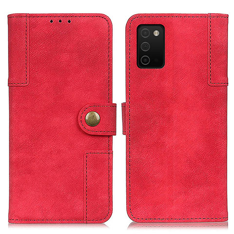 Handytasche Stand Schutzhülle Flip Leder Hülle A04D für Samsung Galaxy A02s Rot