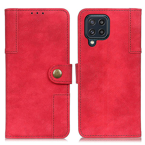 Handytasche Stand Schutzhülle Flip Leder Hülle A04D für Samsung Galaxy M32 4G Rot