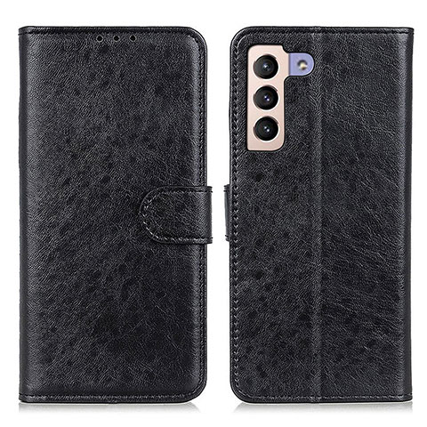 Handytasche Stand Schutzhülle Flip Leder Hülle A04D für Samsung Galaxy S21 FE 5G Schwarz