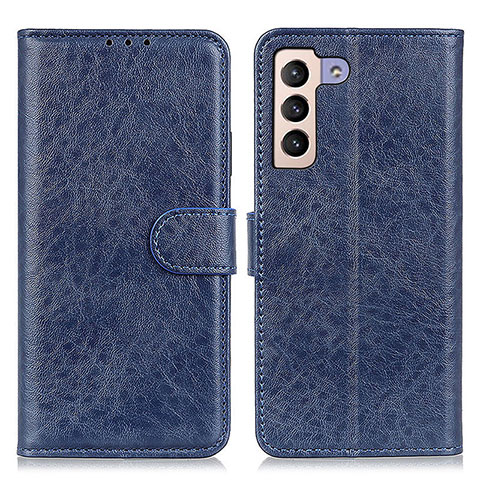 Handytasche Stand Schutzhülle Flip Leder Hülle A04D für Samsung Galaxy S22 5G Blau