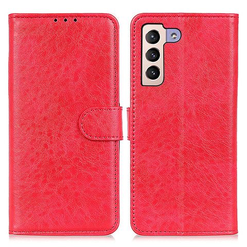 Handytasche Stand Schutzhülle Flip Leder Hülle A04D für Samsung Galaxy S22 5G Rot