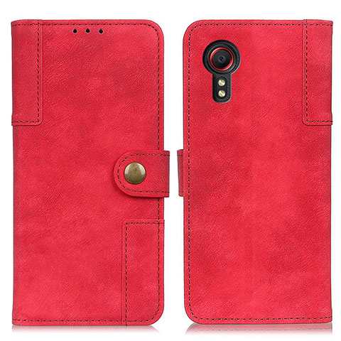 Handytasche Stand Schutzhülle Flip Leder Hülle A04D für Samsung Galaxy XCover 5 SM-G525F Rot