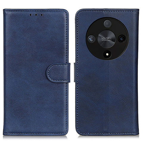 Handytasche Stand Schutzhülle Flip Leder Hülle A05D für Huawei Honor Magic6 Lite 5G Blau