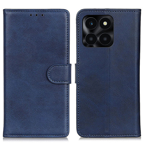 Handytasche Stand Schutzhülle Flip Leder Hülle A05D für Huawei Honor X6a Blau