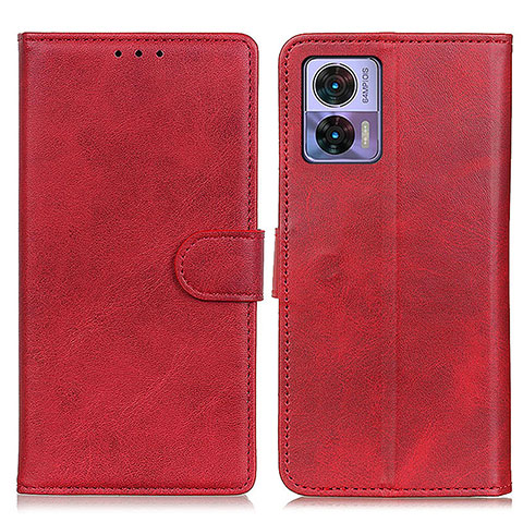 Handytasche Stand Schutzhülle Flip Leder Hülle A05D für Motorola Moto Edge 30 Neo 5G Rot