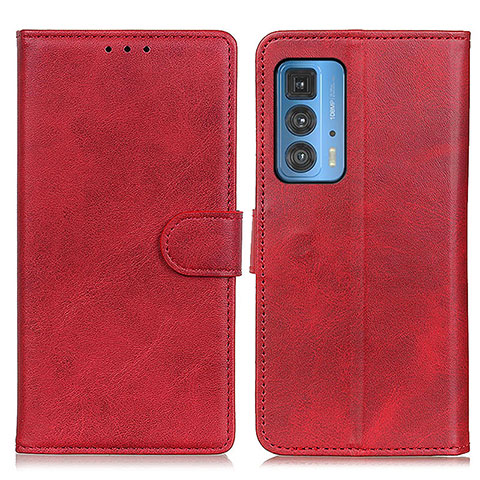 Handytasche Stand Schutzhülle Flip Leder Hülle A05D für Motorola Moto Edge S Pro 5G Rot