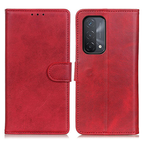 Handytasche Stand Schutzhülle Flip Leder Hülle A05D für OnePlus Nord N200 5G Rot