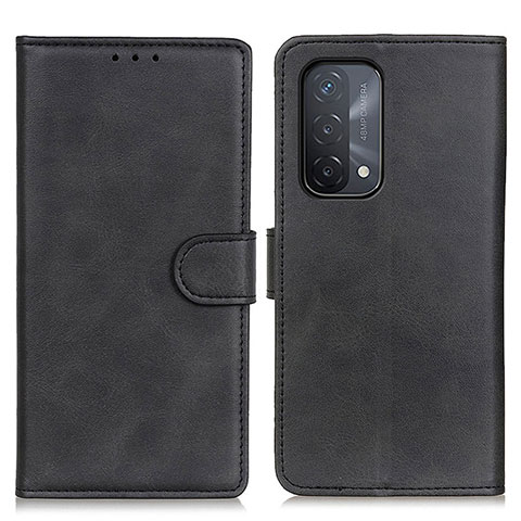 Handytasche Stand Schutzhülle Flip Leder Hülle A05D für OnePlus Nord N200 5G Schwarz