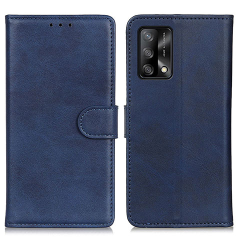 Handytasche Stand Schutzhülle Flip Leder Hülle A05D für Oppo A95 4G Blau