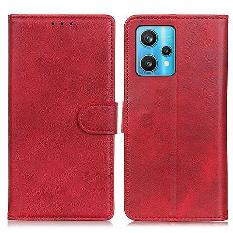 Handytasche Stand Schutzhülle Flip Leder Hülle A05D für Realme 9 4G Rot