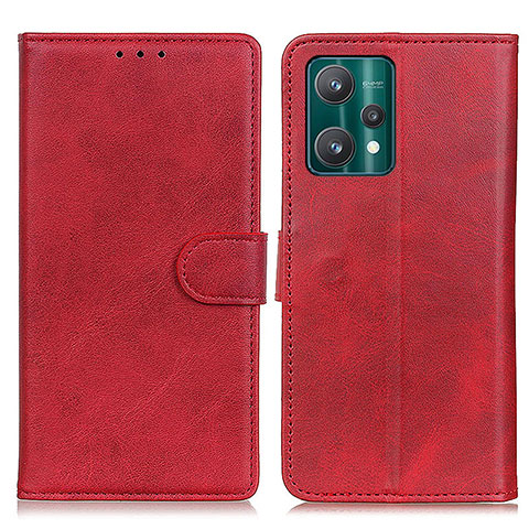 Handytasche Stand Schutzhülle Flip Leder Hülle A05D für Realme 9 5G Rot