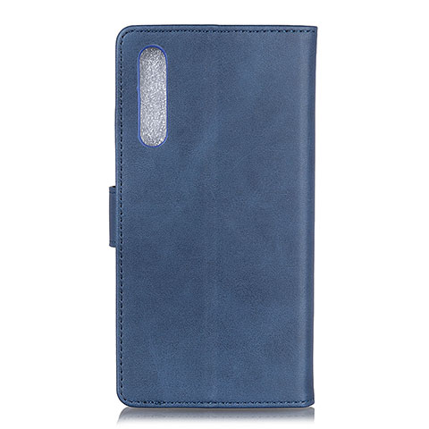 Handytasche Stand Schutzhülle Flip Leder Hülle A05D für Samsung Galaxy A02 Blau