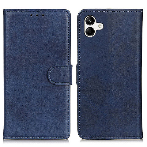 Handytasche Stand Schutzhülle Flip Leder Hülle A05D für Samsung Galaxy A04 4G Blau