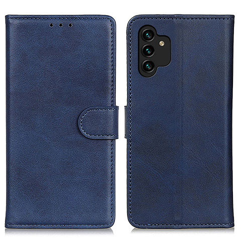 Handytasche Stand Schutzhülle Flip Leder Hülle A05D für Samsung Galaxy A13 4G Blau