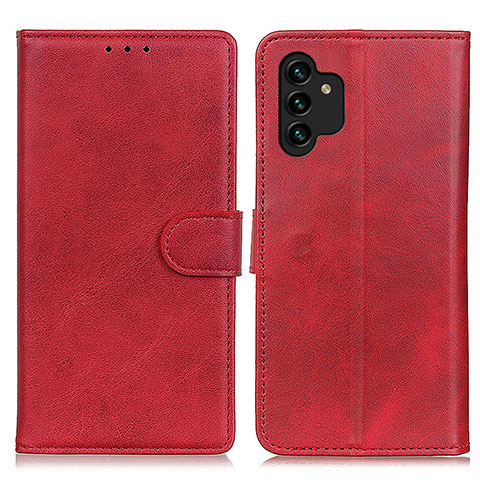 Handytasche Stand Schutzhülle Flip Leder Hülle A05D für Samsung Galaxy A13 4G Rot