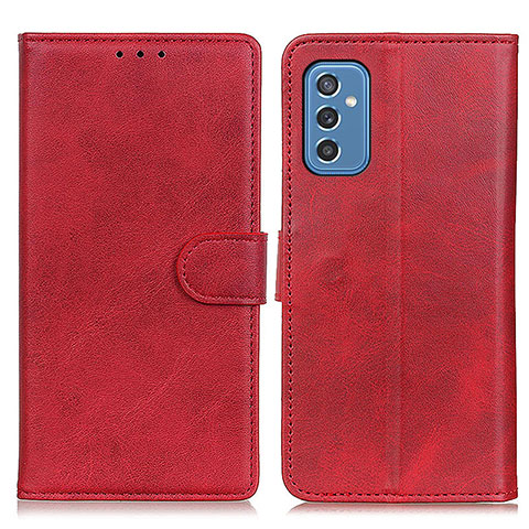 Handytasche Stand Schutzhülle Flip Leder Hülle A05D für Samsung Galaxy M52 5G Rot