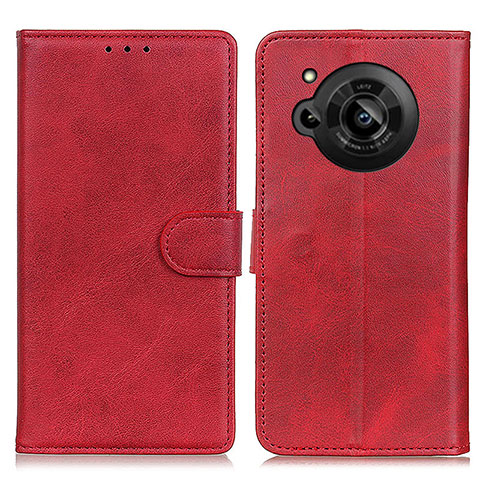 Handytasche Stand Schutzhülle Flip Leder Hülle A05D für Sharp Aquos R7 Rot