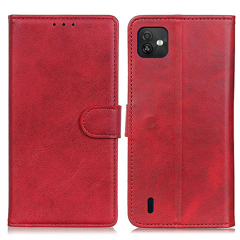 Handytasche Stand Schutzhülle Flip Leder Hülle A05D für Wiko Y82 Rot