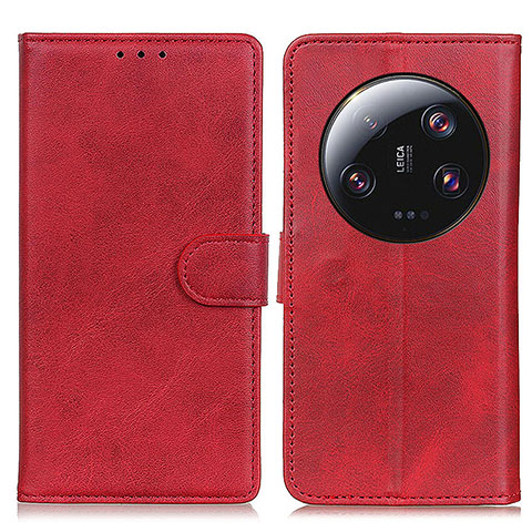 Handytasche Stand Schutzhülle Flip Leder Hülle A05D für Xiaomi Mi 13 Ultra 5G Rot