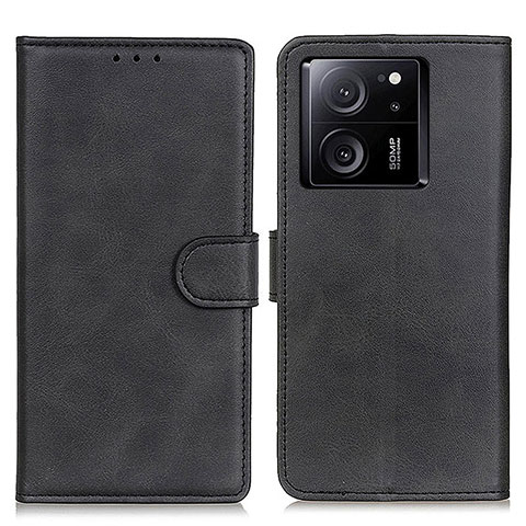 Handytasche Stand Schutzhülle Flip Leder Hülle A05D für Xiaomi Mi 13T 5G Schwarz