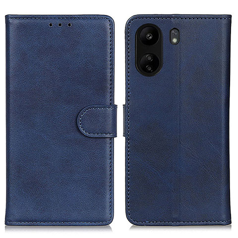 Handytasche Stand Schutzhülle Flip Leder Hülle A05D für Xiaomi Redmi 13C Blau